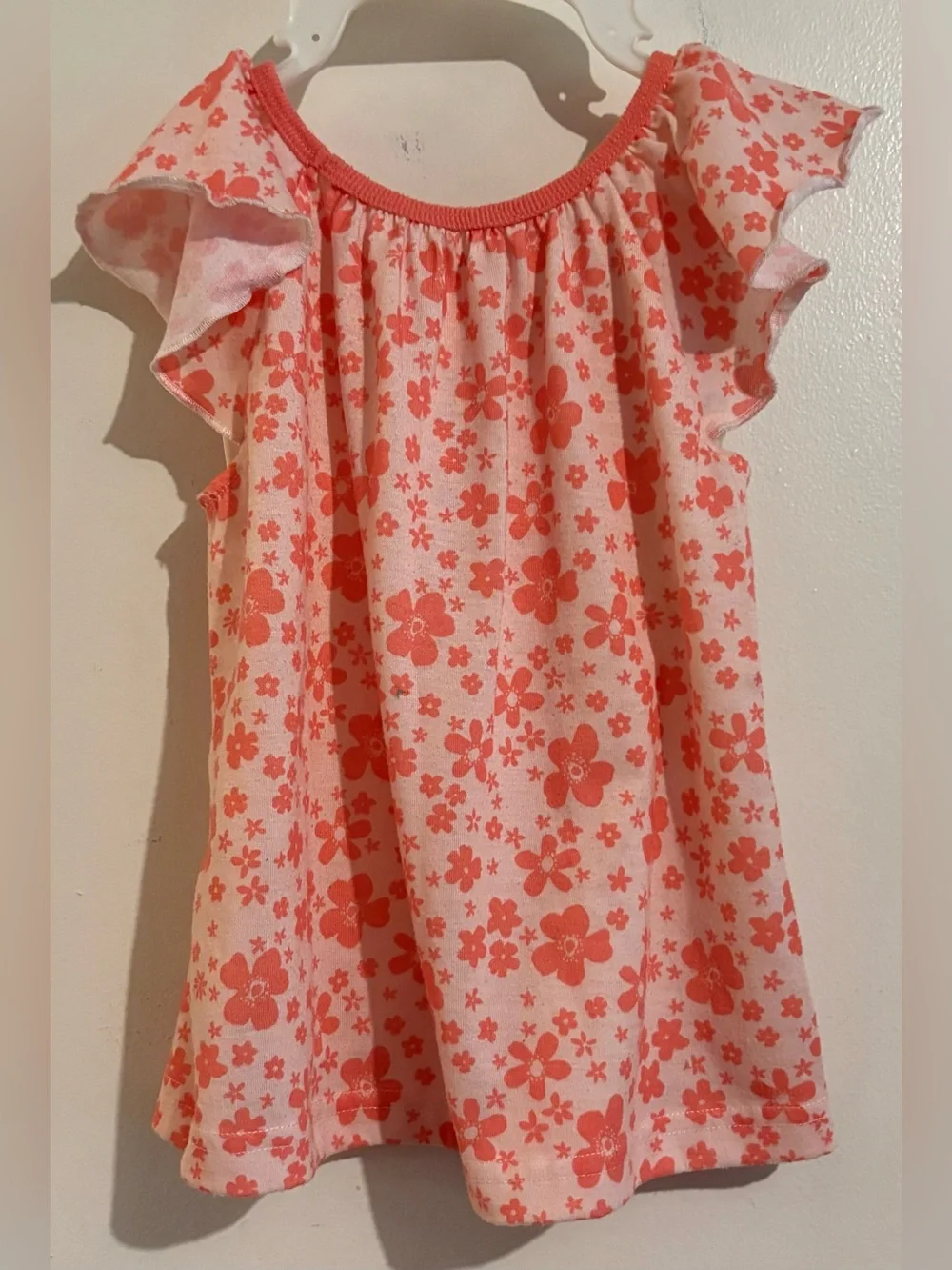 Carter's 4T pink floral dress top toddlers kids clothes toddler kids clothing